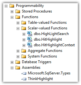 ThinkHighlight objects ThinkHighlight objects